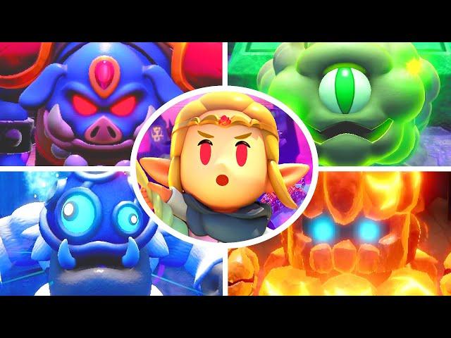 Zelda: Echoes of Wisdom - All Bosses + Secret Bosses