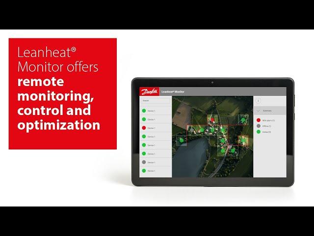 Transform your heating network with Leanheat® Monitor: Smart control