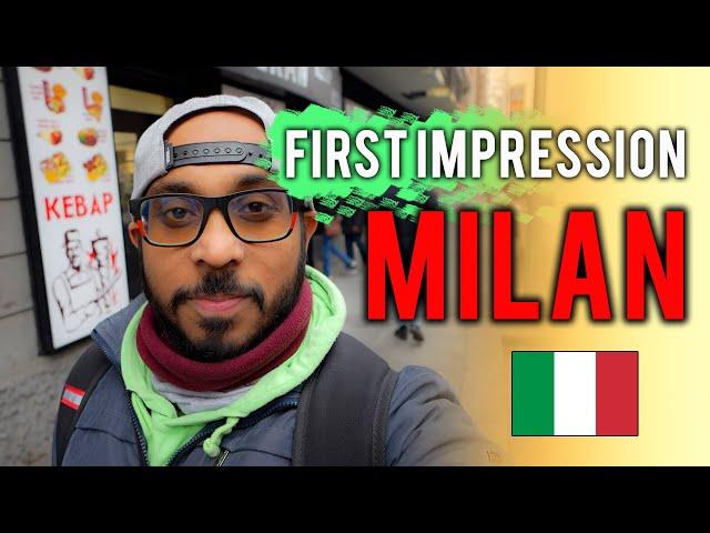 First Impression ITALIAN STREET FOOD in MILAN 