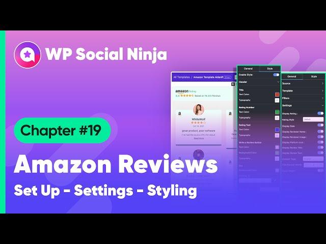 Add Amazon Reviews to WordPress Website In a Jiffy | WP Social Ninja