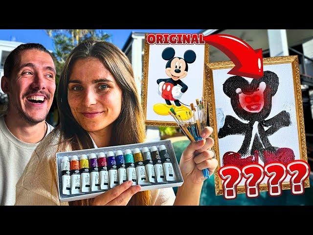 Brits Try to Paint Famous Characters from Memory (Hilarious Results!)