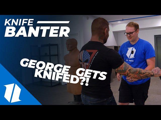 George Gets Knifed?! | Best Self-Defense Knives 2023