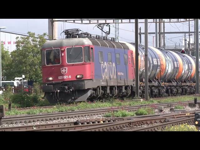 Schweizer Eisenbahnen  Pratteln im September 2024