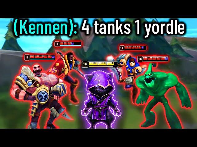 KENNEN vs 4 TANKS (WTF JUST HAPPENED?)