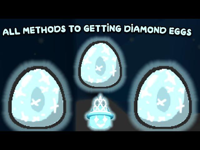 ALL methods to getting DIAMOND EGGS | Bee Swarm Simulator