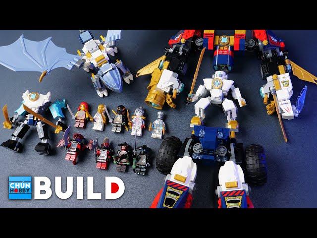 LEGO Speed Build! NINJAGO 71834 Zane's Ultra Combiner Mech!! | LEGO NINJAGO 2025 | Beat Build