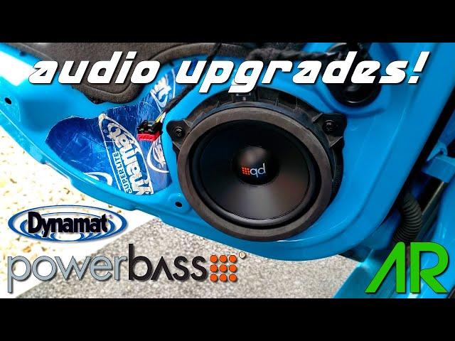 POWERBASS SPEAKERS & DYNAMAT AUDIO MODS INSTALL! | FOCUS RS