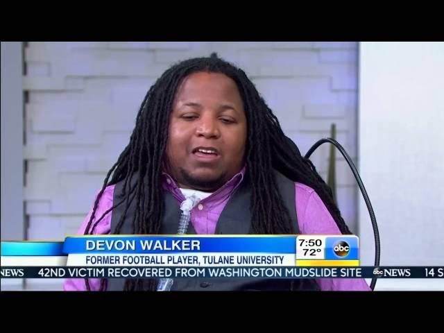 Devon Walker and CJ on Good Morning America