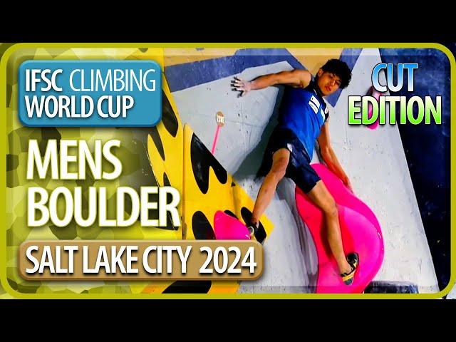 Boulder Finals | Salt Lake City | Mens | 2024 | Cut Edition