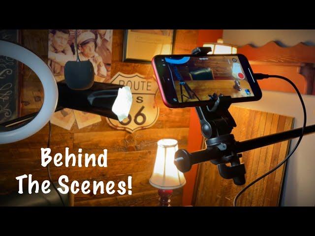 Behind the Scenes! See how I make my video's. (Soft Spoken & regular voice)