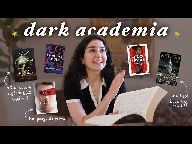 i read 5 dark academia books and now i’m more pretentious than ever 