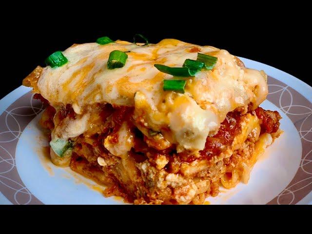 Italian Style Classic Lasagna Recipe | The Home Maker Baker