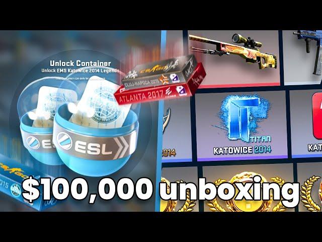 The Biggest CS2 Case Opening Ever ($100,000+)