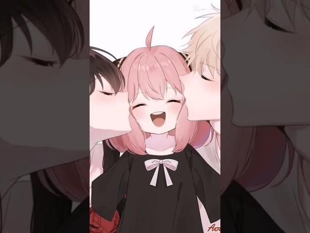 Anya made them kiss   #anaya #loidforger #yorforger #spyxfamily