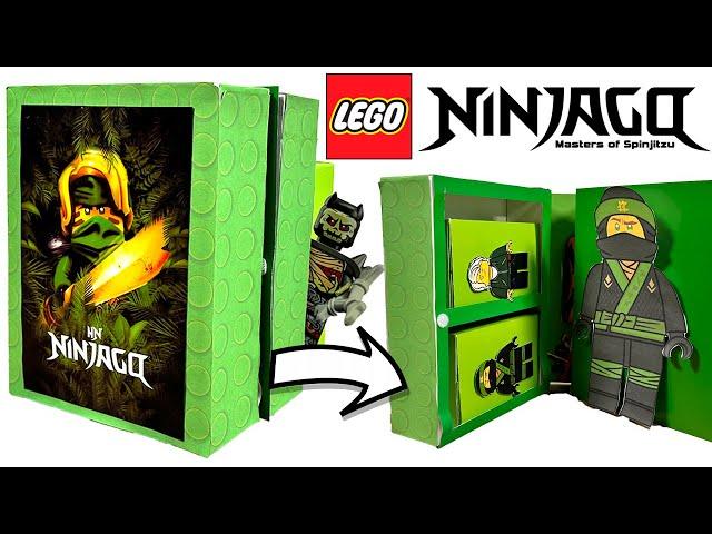 Making LEGO Ninjago LLOYD BLIND BOX/ easy craft ideas