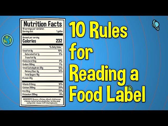 10 Rules For Reading a Food Label