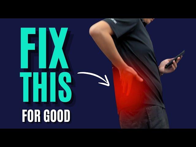 FIX Your Lower Back Pain In 10 Minutes | Exercises for Swayback Posture