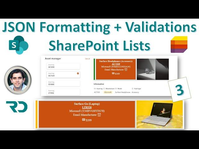 SharePoint List JSON Form Formatting & Validations (3)