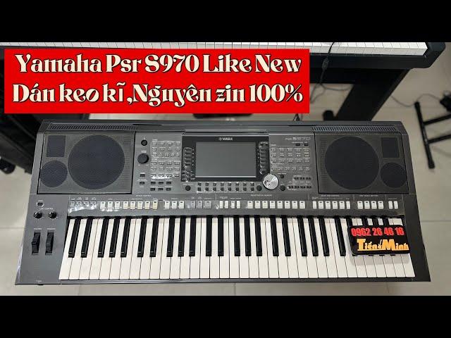 Bán đàn Organ Yamaha Psr S970 Like New 99% - Seri 01197 - Bảo hành 3 tháng - Giá rẻ liên hệ ngay!