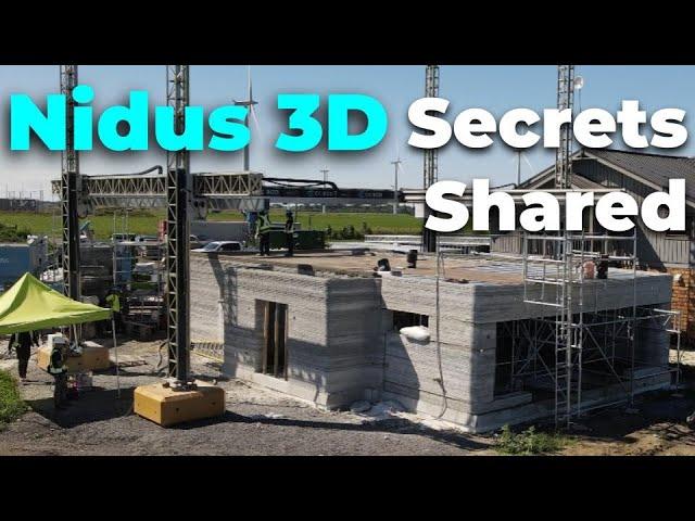 First 2 Story REAL CONCRETE Printed Building in North America
