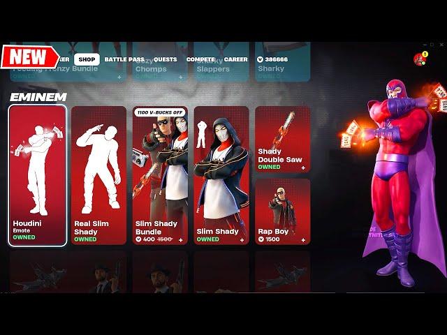 New EMINEM's Houdini Emote (icon Series) in Item Shop Fortnite