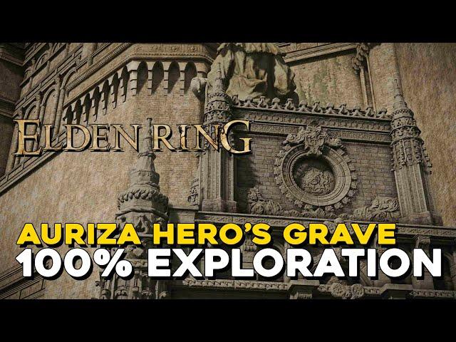 Elden Ring Auriza Hero's Grave 100% Exploration Walkthrough (All Items, Secrets...)