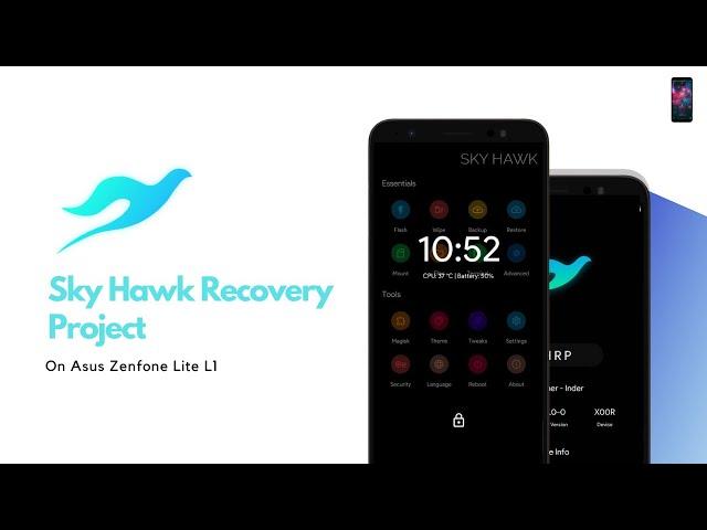 Lite L1 - How To Install Latest Sky Hawk Recovery Project