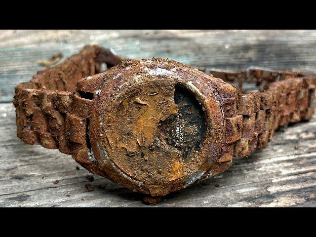 Genius boy repairs and restoration a Rolex watch worth $2 million