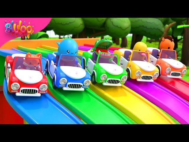 Old MacDonald Had A Farm | Colorful Animals Song | BluLoo Nursery Rhymes & Kids Songs