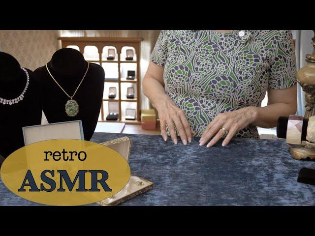 Vintage Jewelry Counter ASMR  1960s Department Store (Soft Spoken Customer Service Role Play)