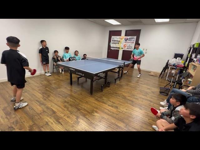 LA Ping Pong Spring 2025 Highlight: YDRC - Intermediate vs. Dynamic TTA Team 1