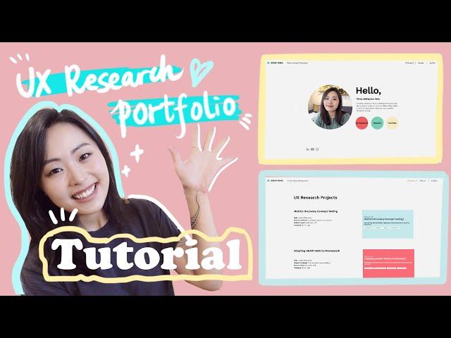 How to create a UX Research Portfolio Website: A Step by Step Tutorial