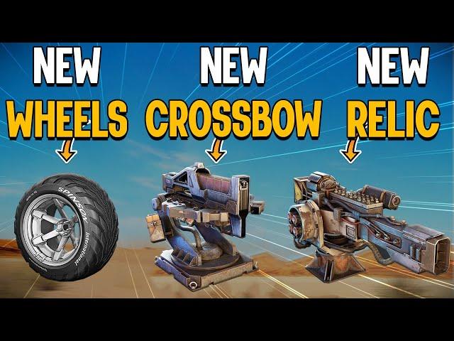 Crossout is Getting a NEW Relic Weapon "The NEMESIS" Plasma Emitter & A Powerful Legendary Crossbow