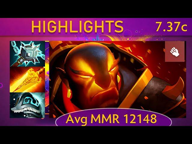 ⭐ 7.37c Ember Spirit |K+A-D - 33 KP - 77%| Mid Highlights - Dota 2 Top MMR