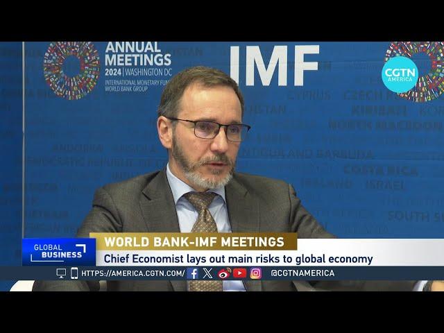 Global Business: Pierre-Olivier Gourinchas Talks About Global Economic Risks