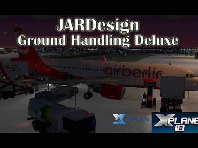 JARDesign Ground Handling Deluxe for X-plane 10