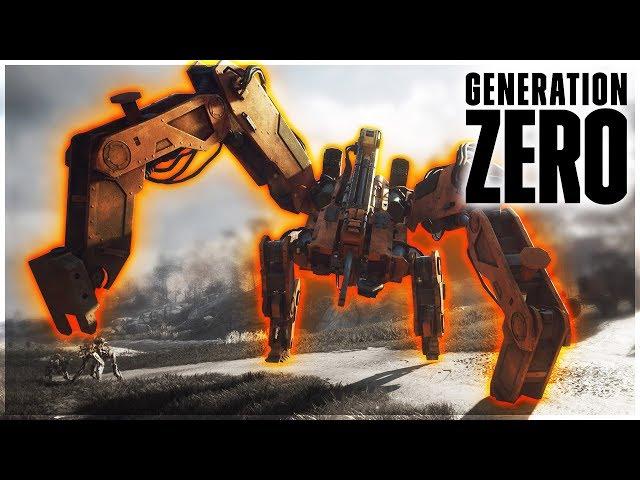 Generation Zero [PC, #1] - ОТКРЫТЫЙ МИР И МАШИНЫ-УБИЙЦЫ!