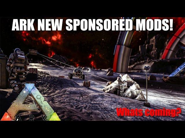 ARK SPONSORED MODS! - CLOSER LOOK! - MOON SURVIVAL AND MORE! - (Ark: Survival Evolved)