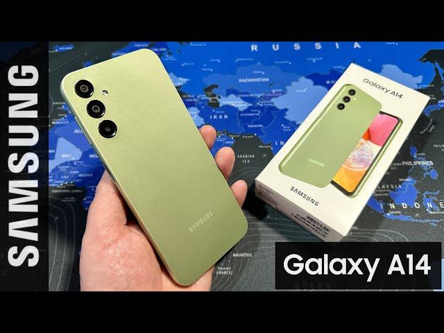 SAMSUNG Galaxy A14 - Unboxing and Hands-On