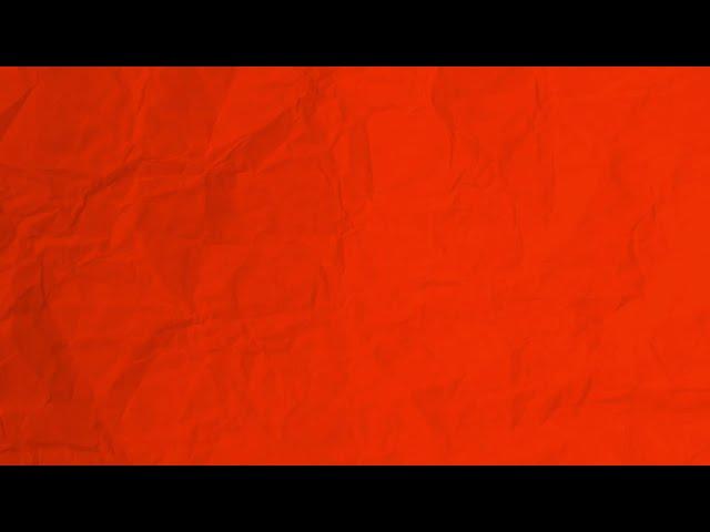 Crumpled red paper background video | red paper background