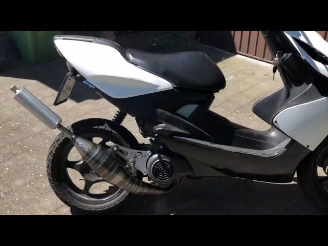 Yamaha Aerox 100cc 2 FAST.. first run.