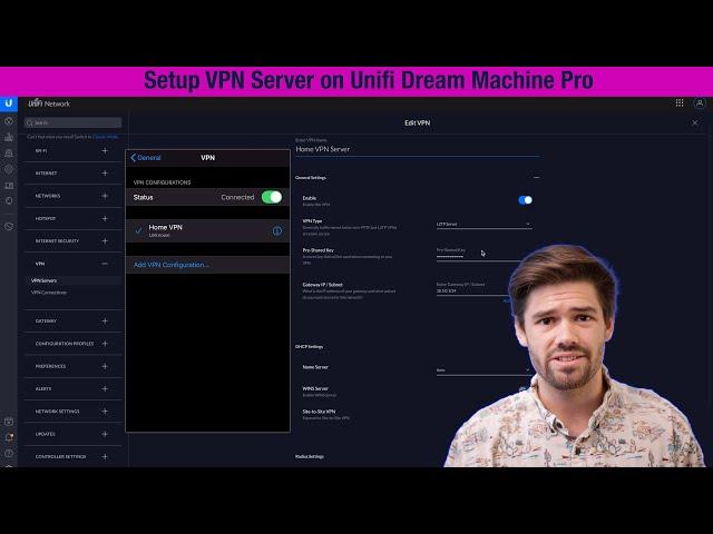 Setup L2TP VPN Server on UniFi Dream Machine Pro | 4K TUTORIAL