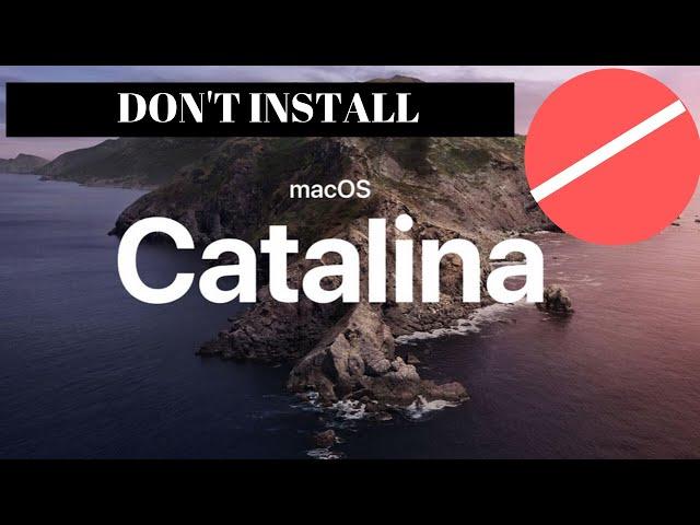 Don't Install MacOS Catalina BETA; WATCH This Video Before Installing