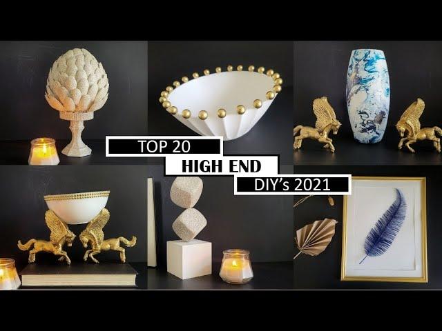 ⭐ TOP 20 BEST High End DIY Ideas on a BUDGET, Affordable + Easy DOLLAR TREE 2021