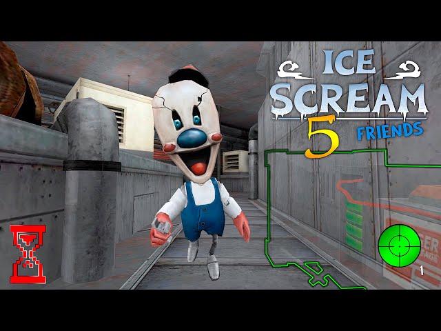 Невидимое оружие в Мороженщике 5 // Ice Scream 5