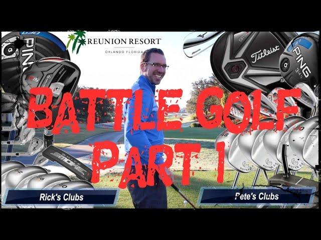 BATTLE GOLF Pt1 at Reunion Golf Resort, Orlando