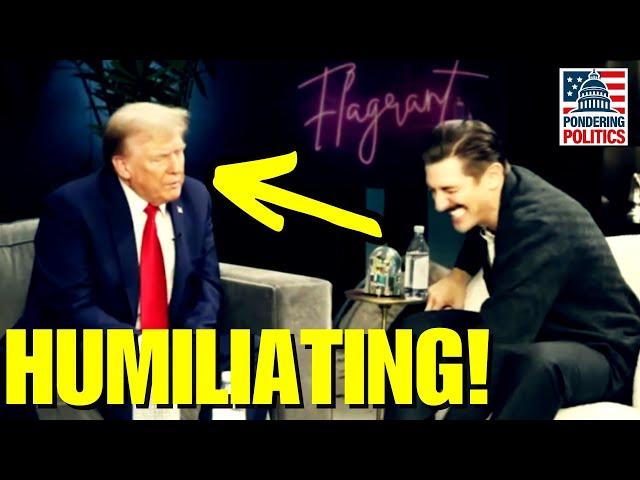 Trump VISIBLY HUMILIATED As Podcasters LAUGH IN HIS FACE!