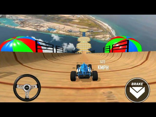 Formula Car Racing Stunts Simulator2024 Impossible Car Mega Ramp 3D Android GamePlay-18 GT Car Stunt