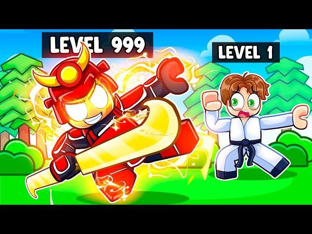 LEVEL 1 vs LEVEL 999 NINJA in Roblox