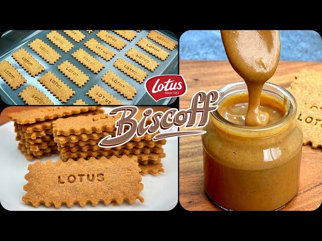 Homemade Lotus Biscoff Cookies & Spread Recipe | No Egg, No Maida